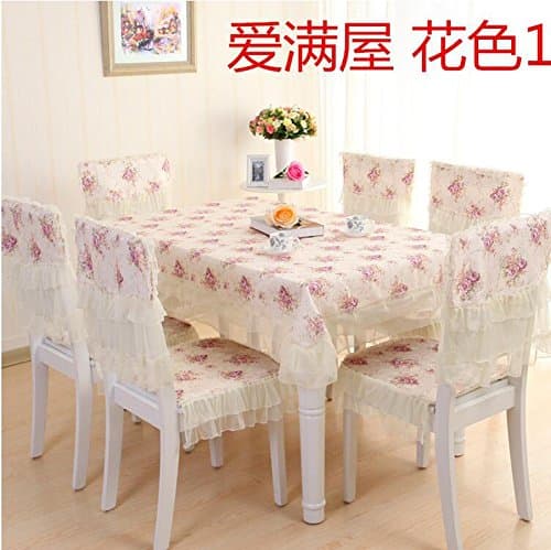 Pastoral lace tablecloths, tablecloths, coffee table cloth, chair cushions tablecloths, chair cover,130*130CM