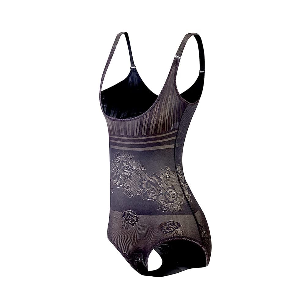 Seamless Body Shaper Open Bust Shapewear Firm Control Bodysuit for Women