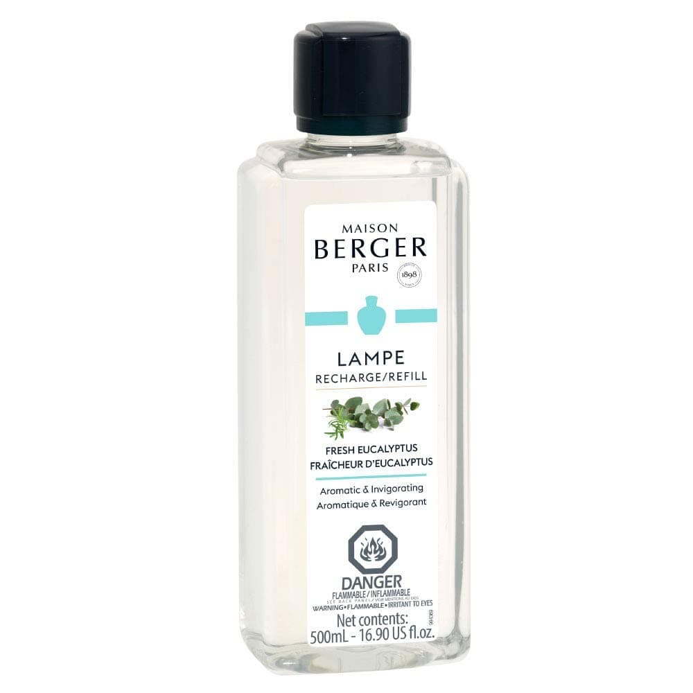 Maison Berger (ランプベルガー) - フレッシュユーカリの香り - アロマ & 爽快 - 16.9オンス / 返品不可/カリフォルニアに発送不可