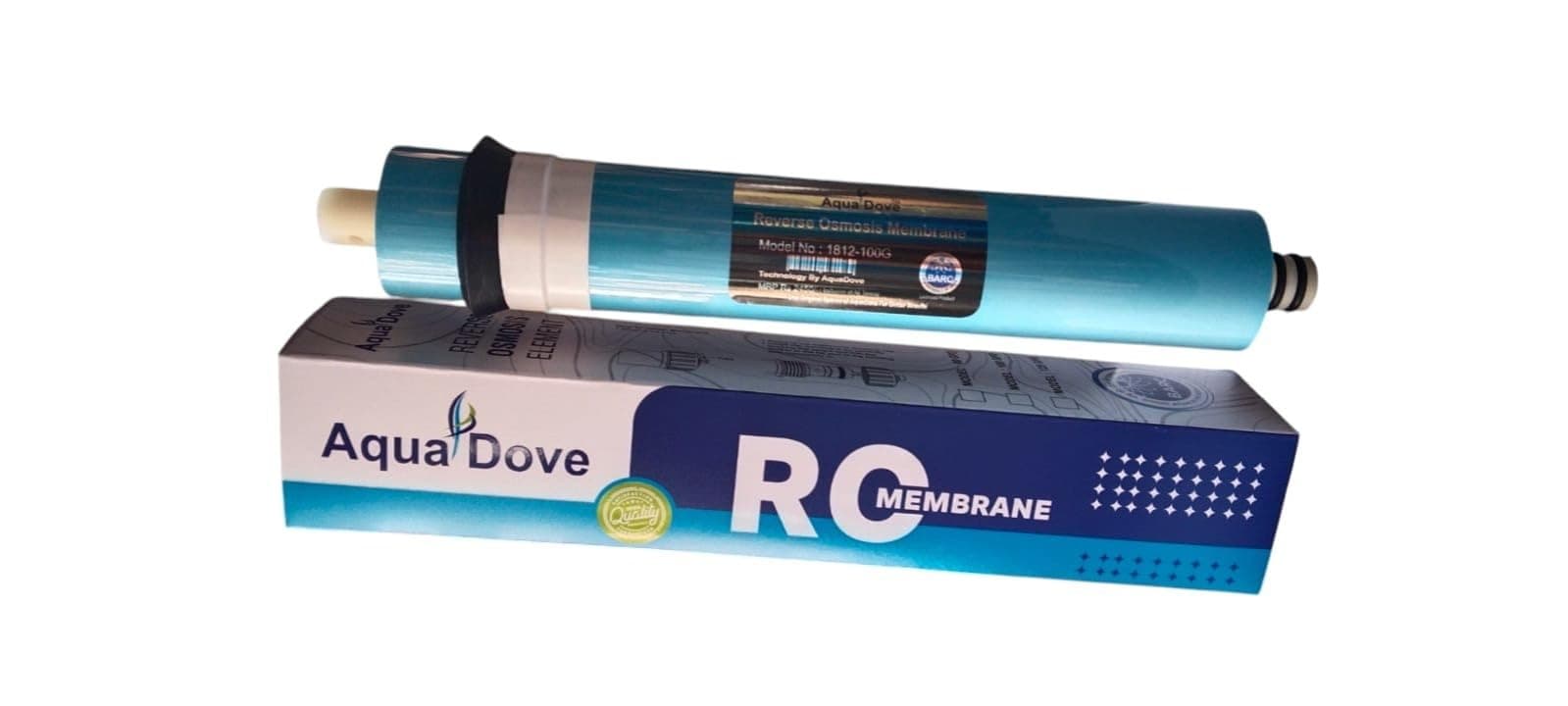 Sponsored Ad - AQUA DOVE RO Membrane for All Water Purifier 100 GPD | BARC Govt India Licensed Technology | Universal RO Water Purifier Membrane | for Harmful Chemical Water Filtration
