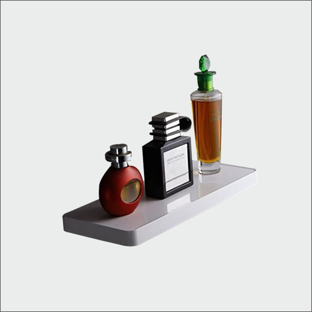 BRANCO - {Set of 2) Multipurpose Kitchen Bathroom Shelf Wall Holder Storage Rack ( Each Shelves Size : 31x13x4 cm)