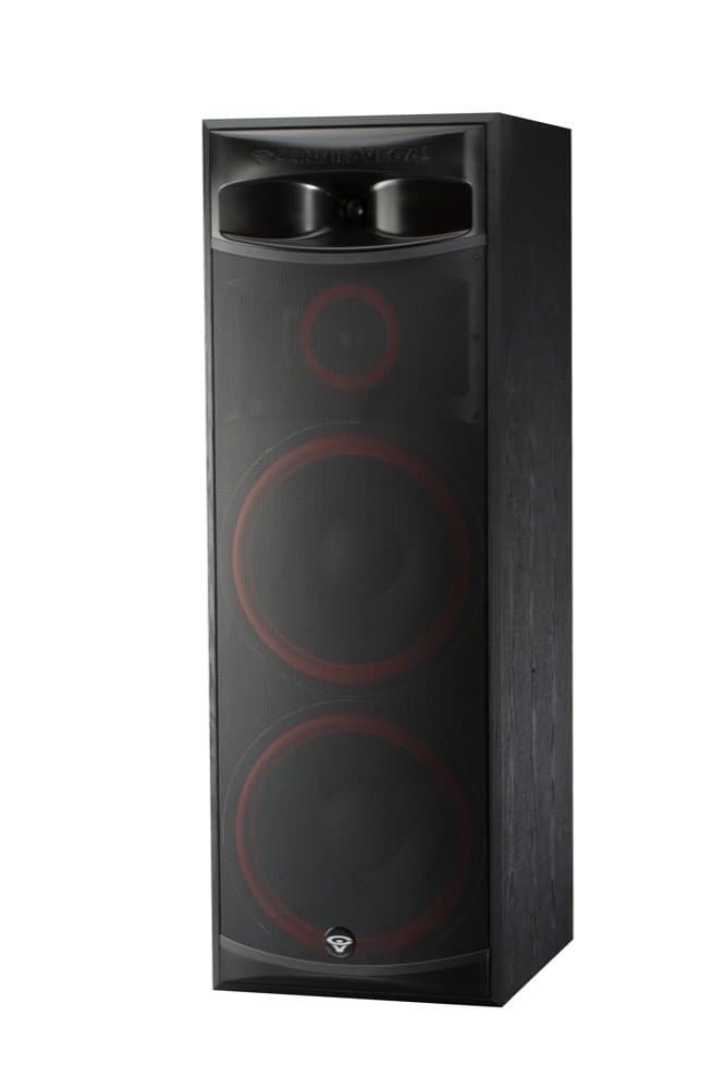 Cerwin-Vega XLS-215 Dual 3-Way Home Audio Floor Tower Speaker (Each, Black)