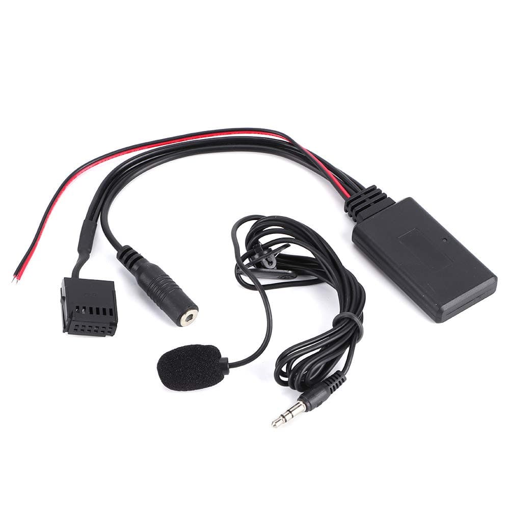 6000cd Bluetooth Adapter, AUX Module Car AUX-IN Cable With Microphone Handsfree Calling Fit for Focus Mondeo C- Fusion Transit