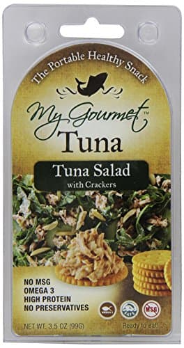 MyGourmet Tuna Spread with Crackers, 3.5 Ounce (Pack of 12)