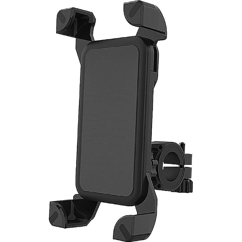Moonxiao B9 Universal Bike Phone Mount for iPhone x xr xs max 8 7 6 6s Plus, Galaxy S9 S8 S7 Note, E Bike, Road Bike, Mountain Bike, Bicycle Handlebars Cell Phone Holder, Black