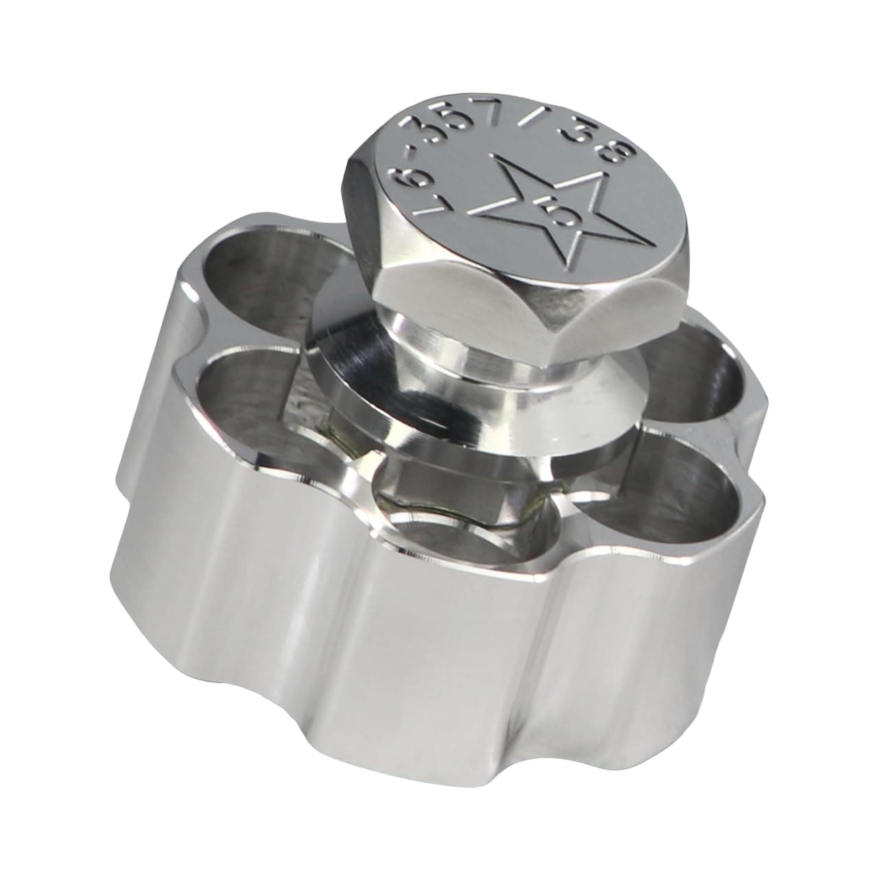 5 Star L6-357/38 Speedloader (6 Shot) fits Smith & Wesson 586, 686, 581, & 68,Ruger GP100, and Colt Python, Henry Big Boy Revolver