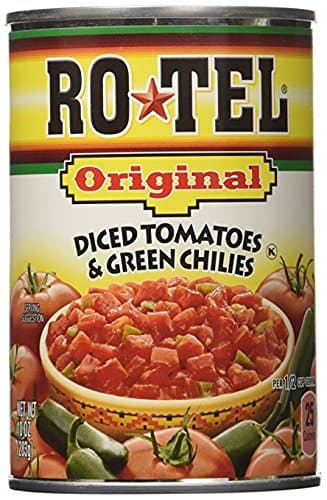 Ro-Tel Diced Tomatoes & Green Chilies, 10 Oz (pack of 2)