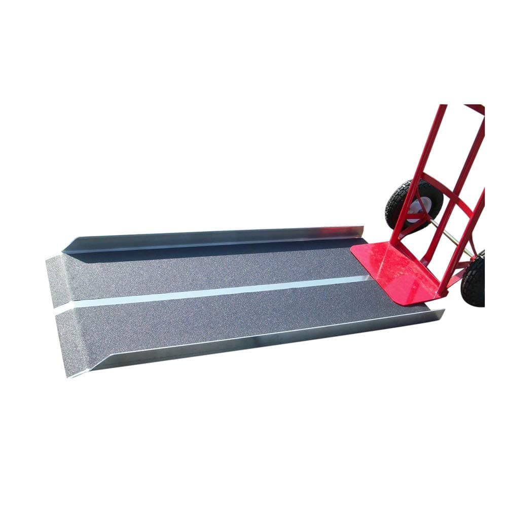Dolly Ramp Hand Truck Dollie Aluminum Cart Loading Walk Curb Shed 5 Ft Long x 20" Wide, 800 Lb Load Capacity, CodyCo