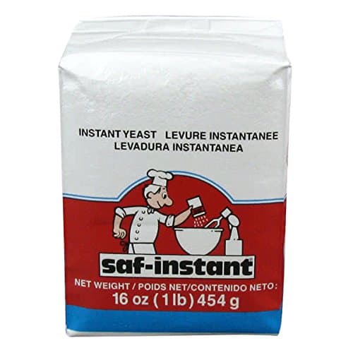 TableTop King Lesaffre SAF-Instant Red 1 lb. Vacuum Packed Dry Yeast