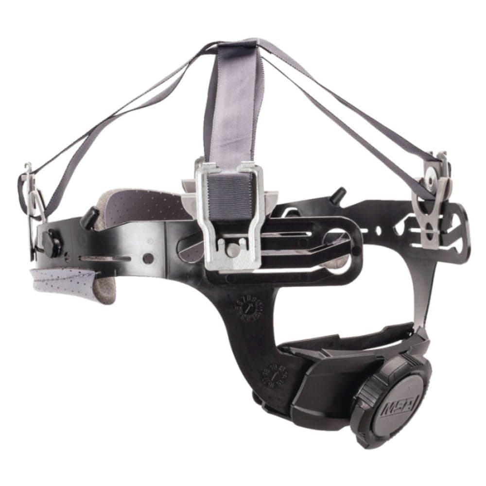 10153385 Fas-Trac III Replacement Suspension - 4-Point Attachment, Size: Standard, Skullgard/Comfo-Cap Helmet Accessory, Cap/Hat-Style Hard Hat Suspension, Adjustable, Replaceable & Durable Gear,Black