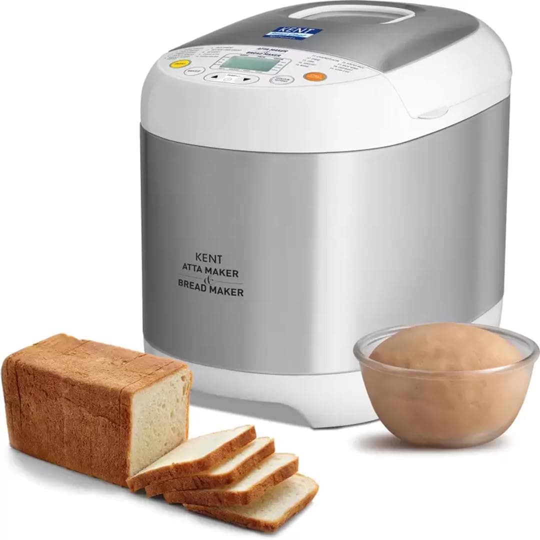 Atta and Bread Maker for Home, Fully Automatic With 19 Pre-set Menu, 550w 16010 (Steel Grey)