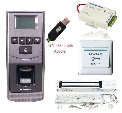 F6 Fingerprint Door Access Control Biometric Door Access Control Kit Support Rs485, Sd Card