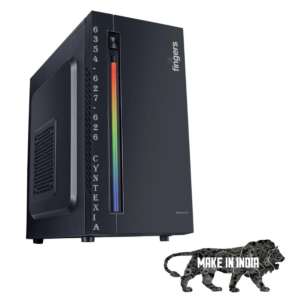 Cyntexia Computer Desktop Gaming PC (Core i7-4770 | 16GB RAM | 512GB SSD | GT 710 2GB DDR3 GPU | Ethernet | Win 11) Basic Software Installed