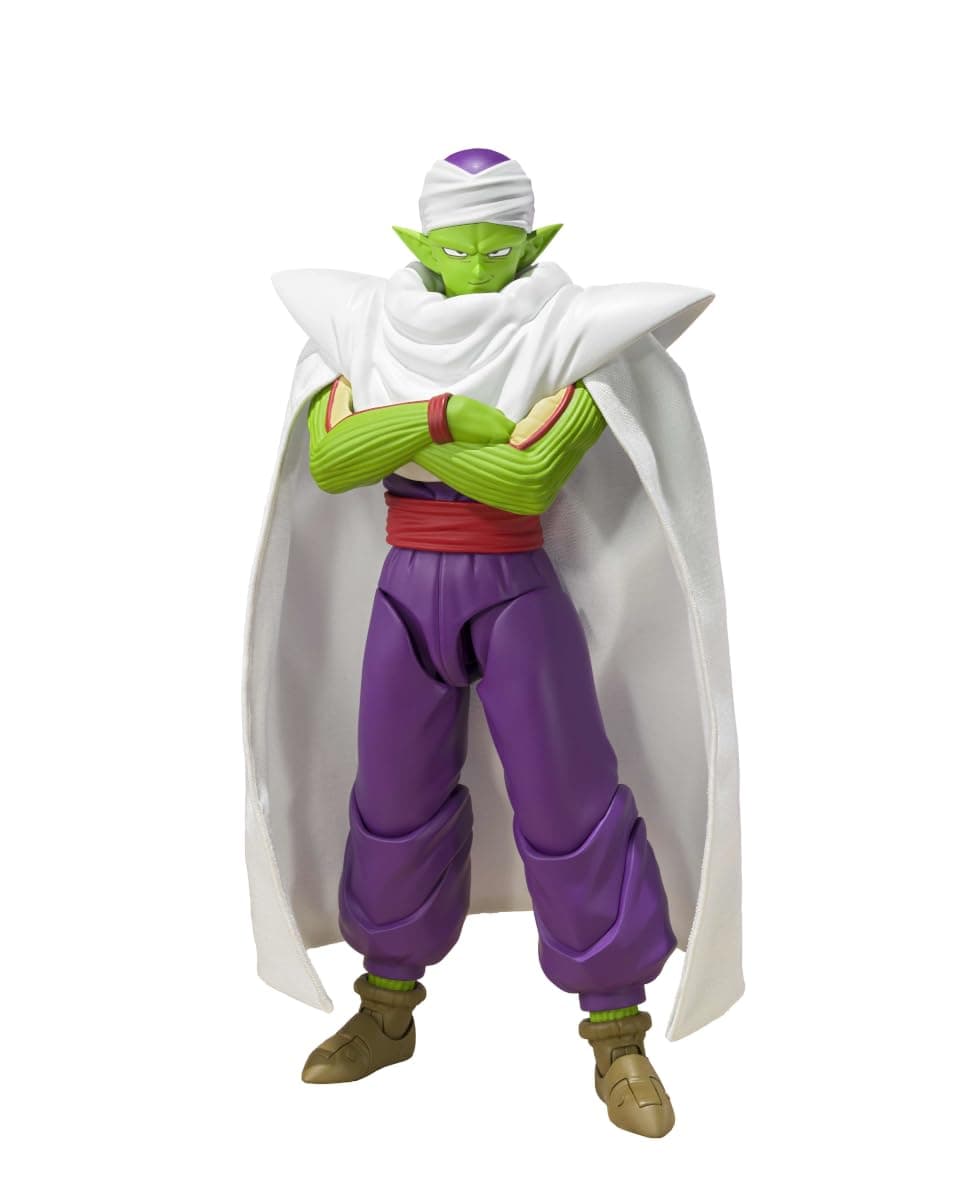 TAMASHII NATIONS S.H. Figuarts Dragon Ball DAIMA Piccolo-DAIMA- Approx. 6.3 inches (160 mm), PVC & ABS & Cloth, Painted Articulated Action Figure