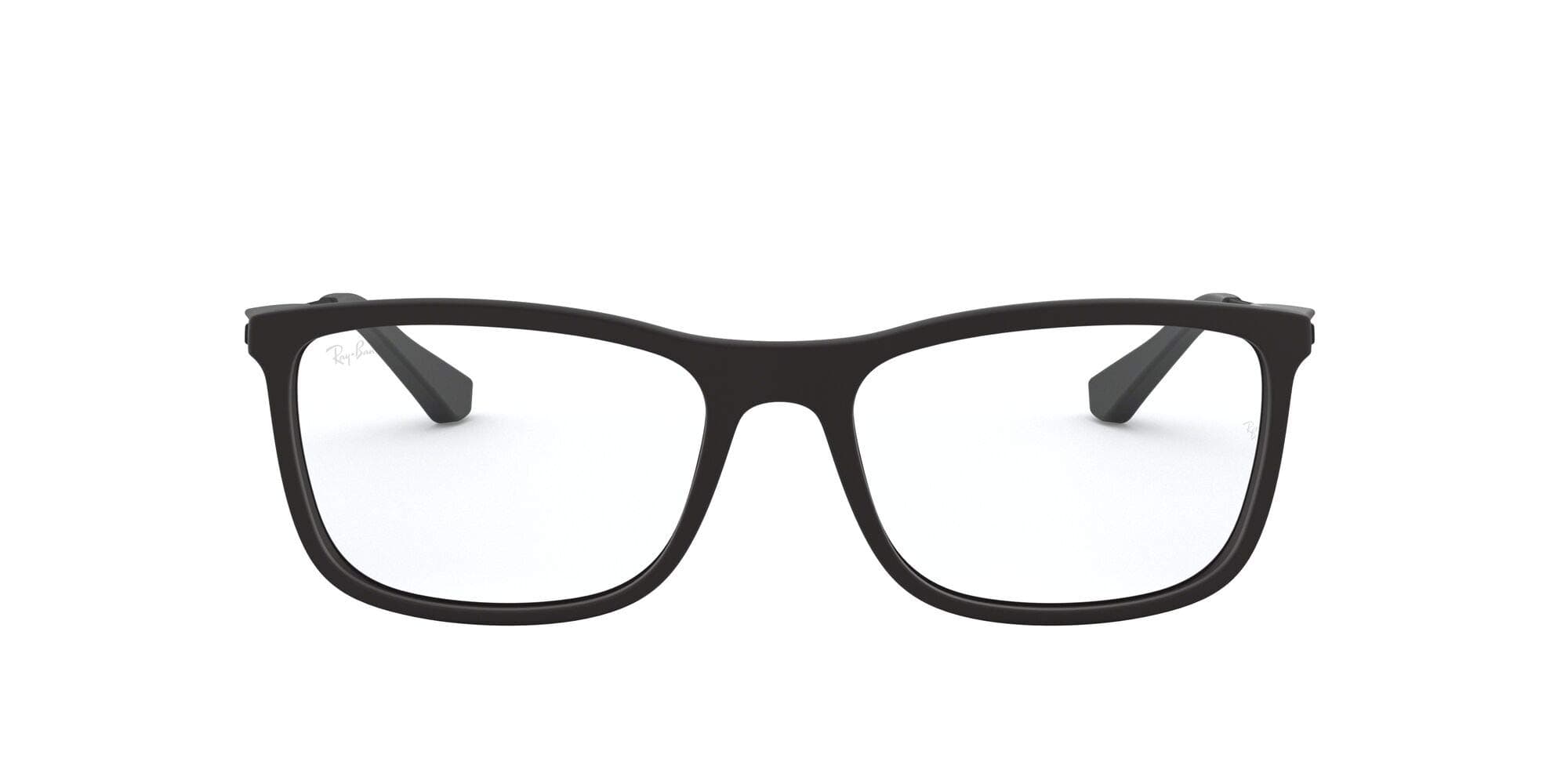 RAY-BAN RX7029-2077 Eyeglasses Matte Black 53mm