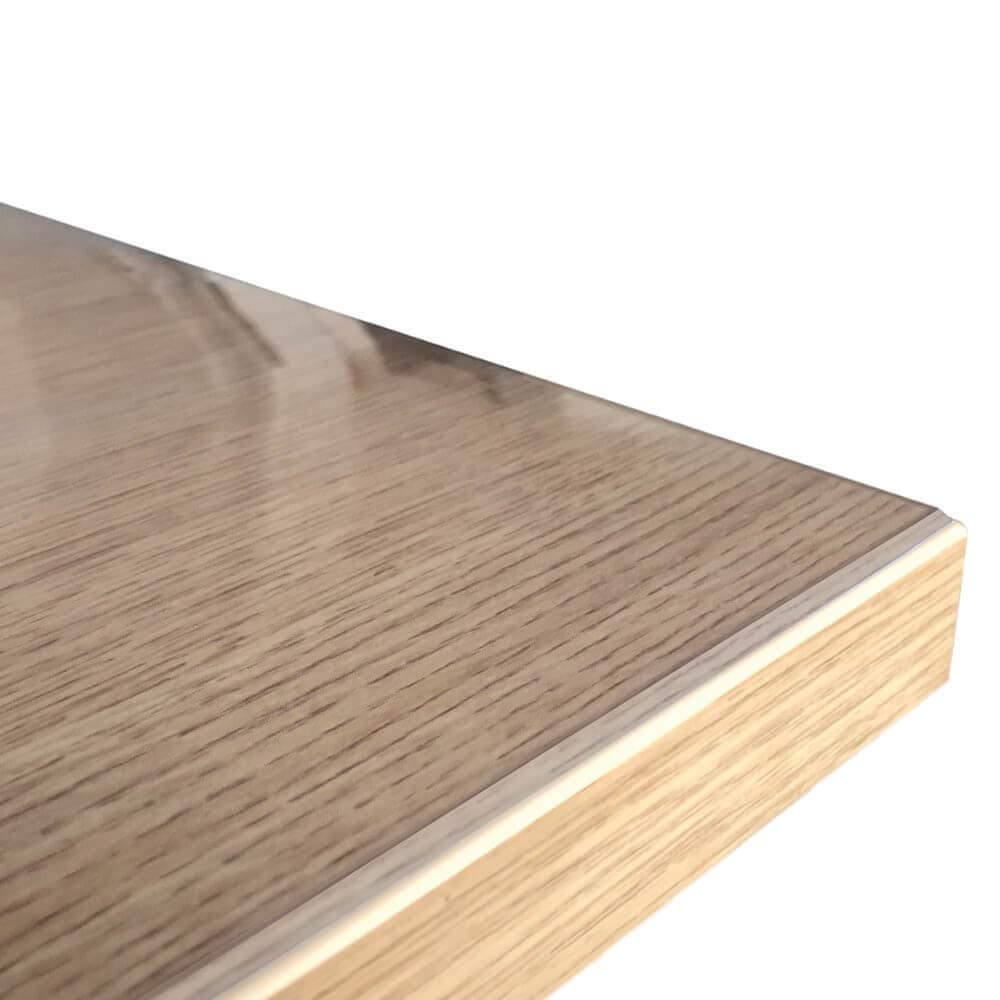 Profolio's Original Protection Foil, 2mm and The Bevelled Edge, Clear Tablecloth Vinyl, Table Protector, Made in Germany 180 x 90 cm