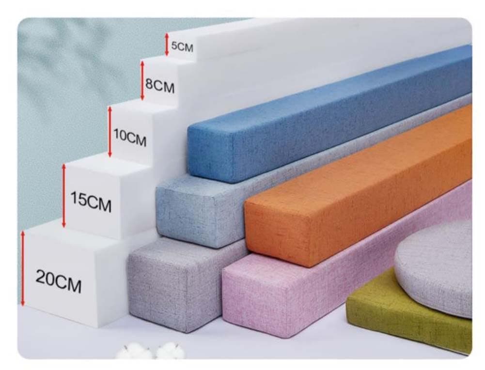 YURRO Long Bed Gap Filler for Single/Double/King Bed,Soft Gap Headboard Pillow Bedside Protection Cushion,120cm/150cm/180cm/200cm,Thick Armrest Pillow Sofa Support