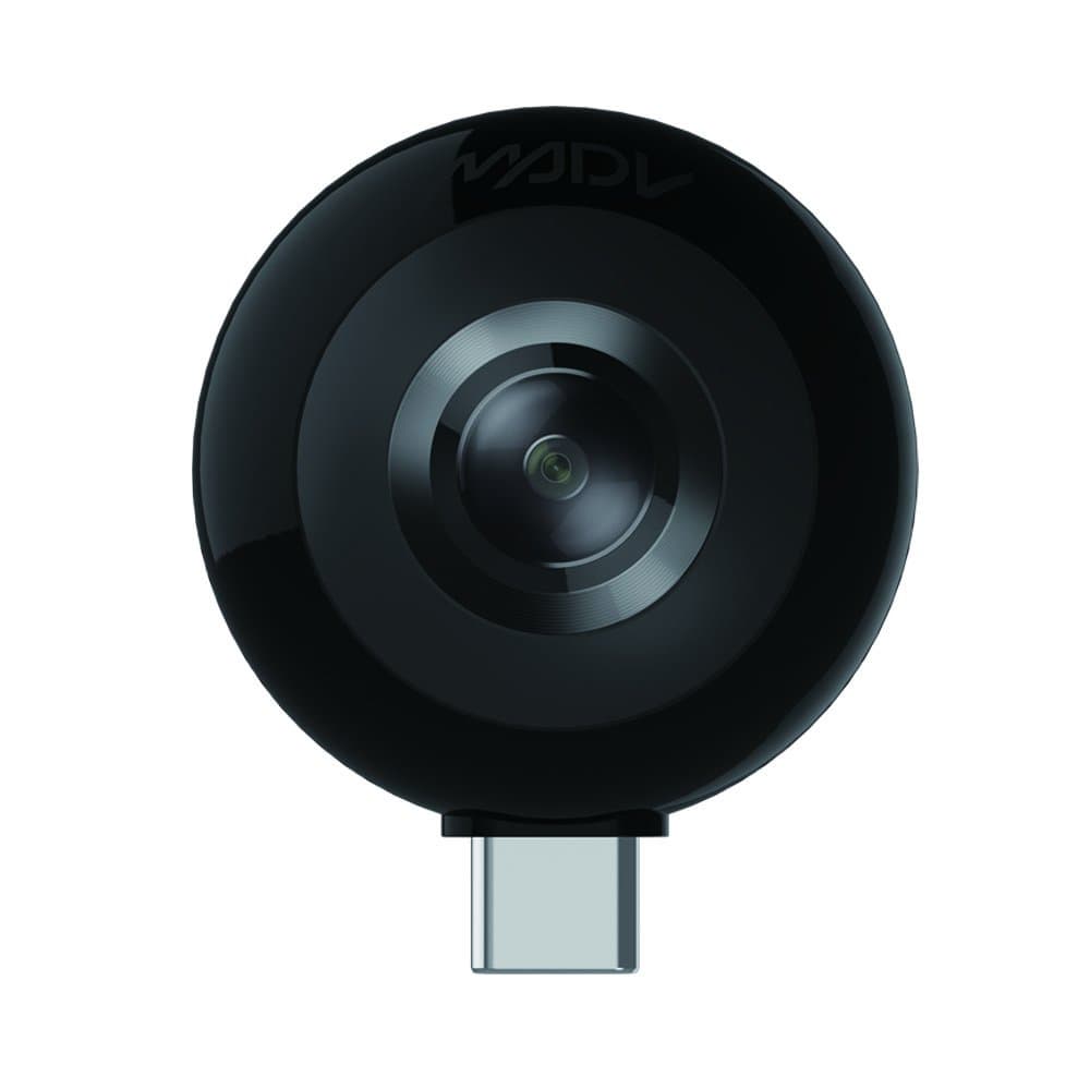 MADV Mini 360 Camera, 13MP/5.5K Photo, HD Video, Android Version USB Type C (No Battery Required)