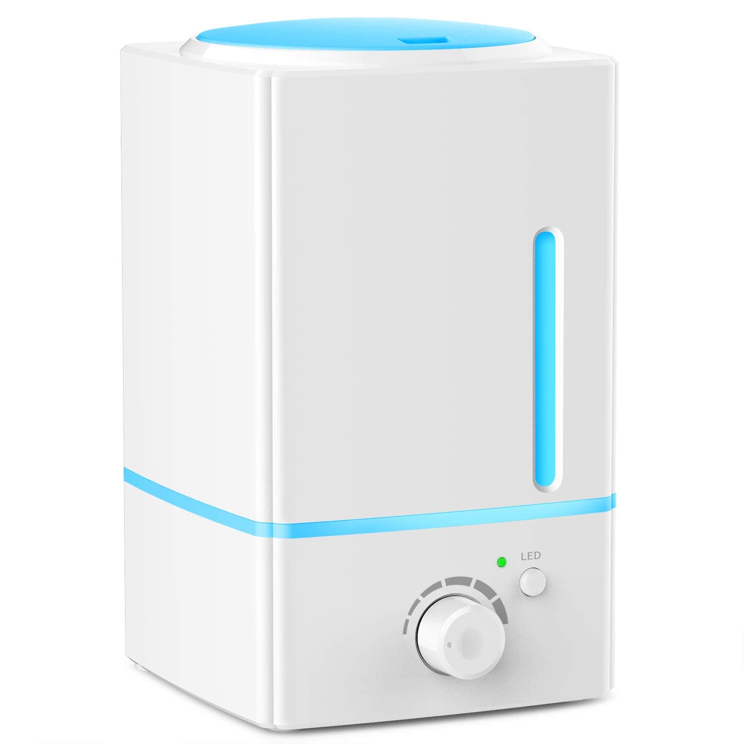 1500ml Essential Oil Diffuser Humidifier, Large Capacity Ultrasonic Aromatherapy Diffuser Cool Mist Humidifier for Home Office Bedroom-Upgraded Version