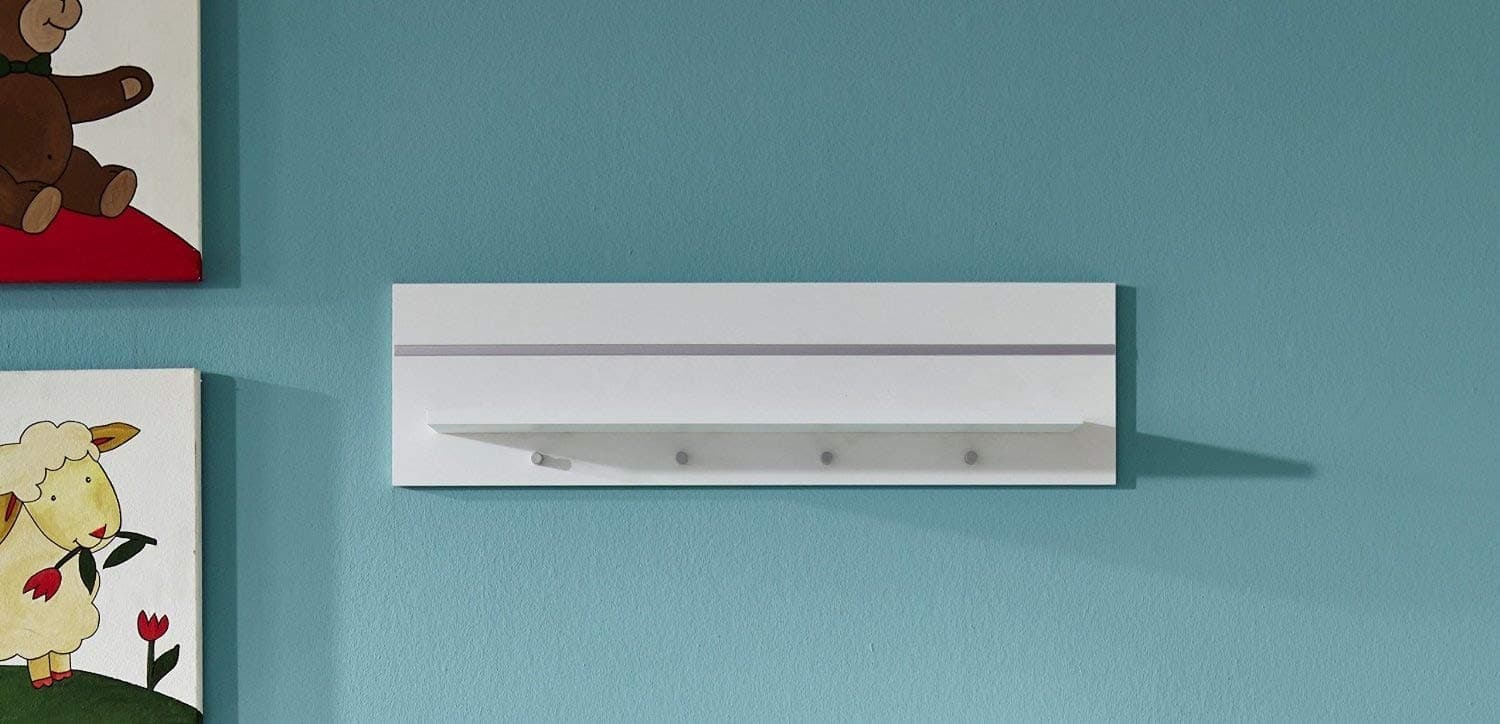 Trendteam BZLE68001 Wall Shelf White WxHxD 80X22X18 cm