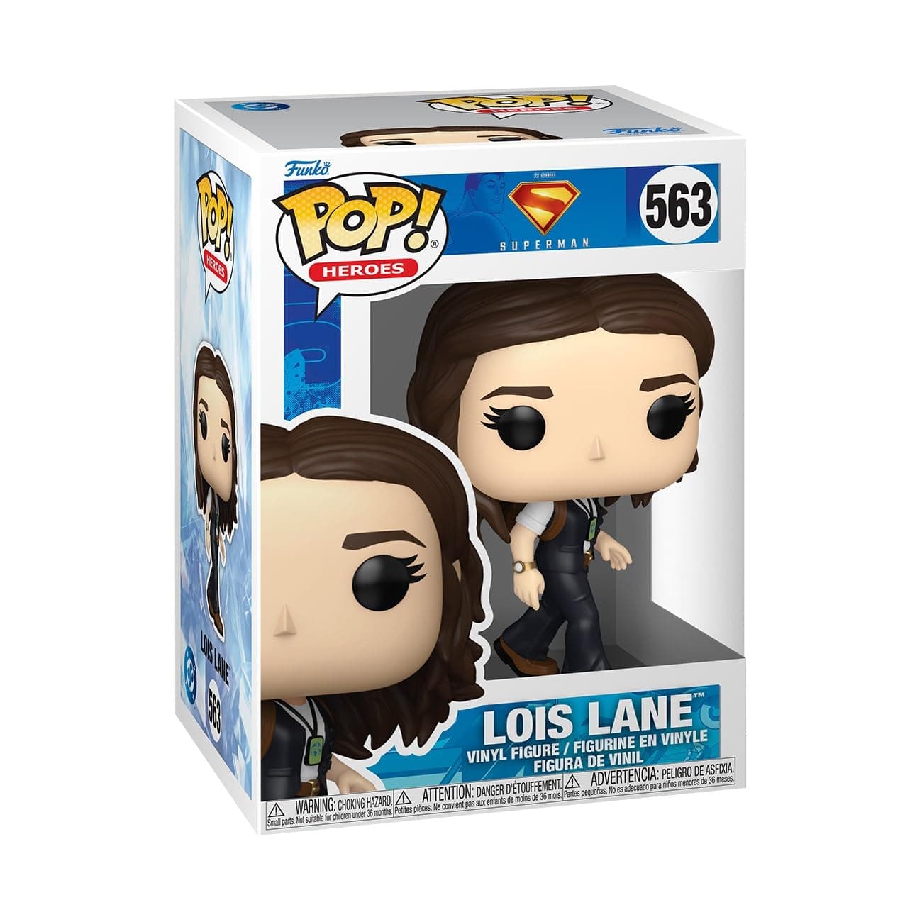Pop! DC: Superman 2025 - Lois Lane - Collectable Vinyl Figure - Gift Idea - Official Merchandise - Toys for Kids & Adults - Movies Fans - Model Figure for Collectors and Display