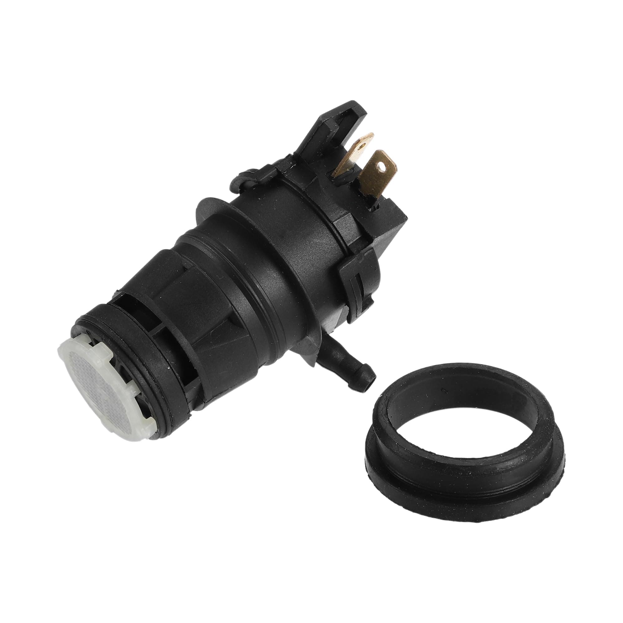 Windshield Washer Pump No.76806SJCA01 - Car Windshield Washer Pump Motor Replacement - for Honda Civic 2006-2011 Plastic Black - 1 Pc