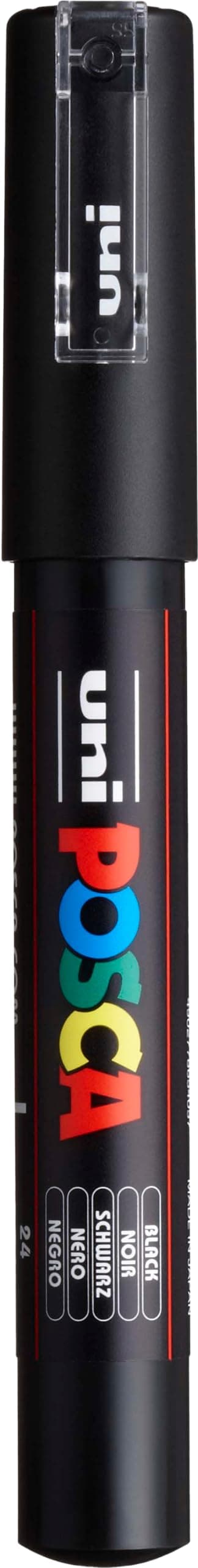 Ball 17897000 Posca Extra Fine Bullet Tip Marker - Black PC-1M