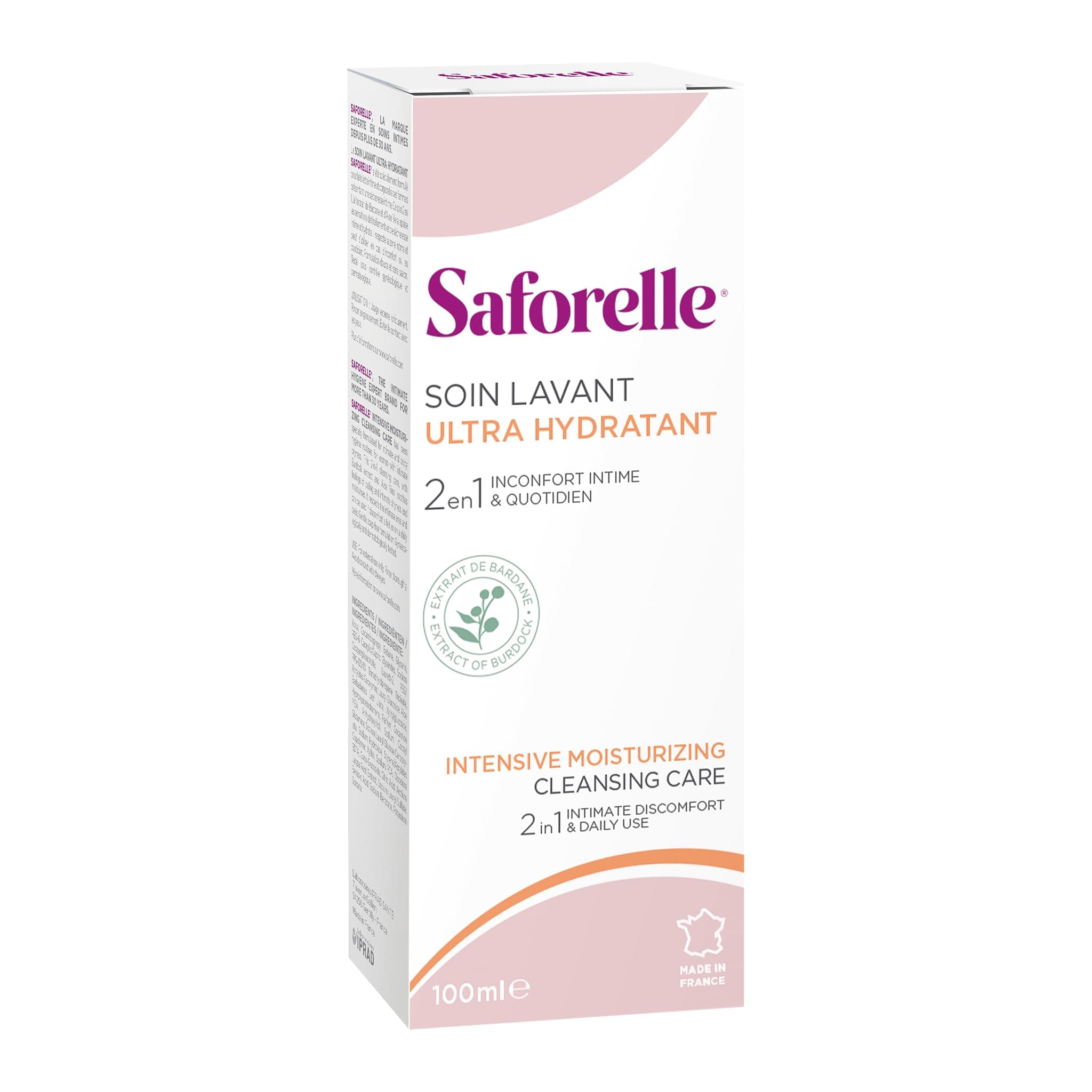 Saforelle Intensive Moisturising Cleansing Care 100ml