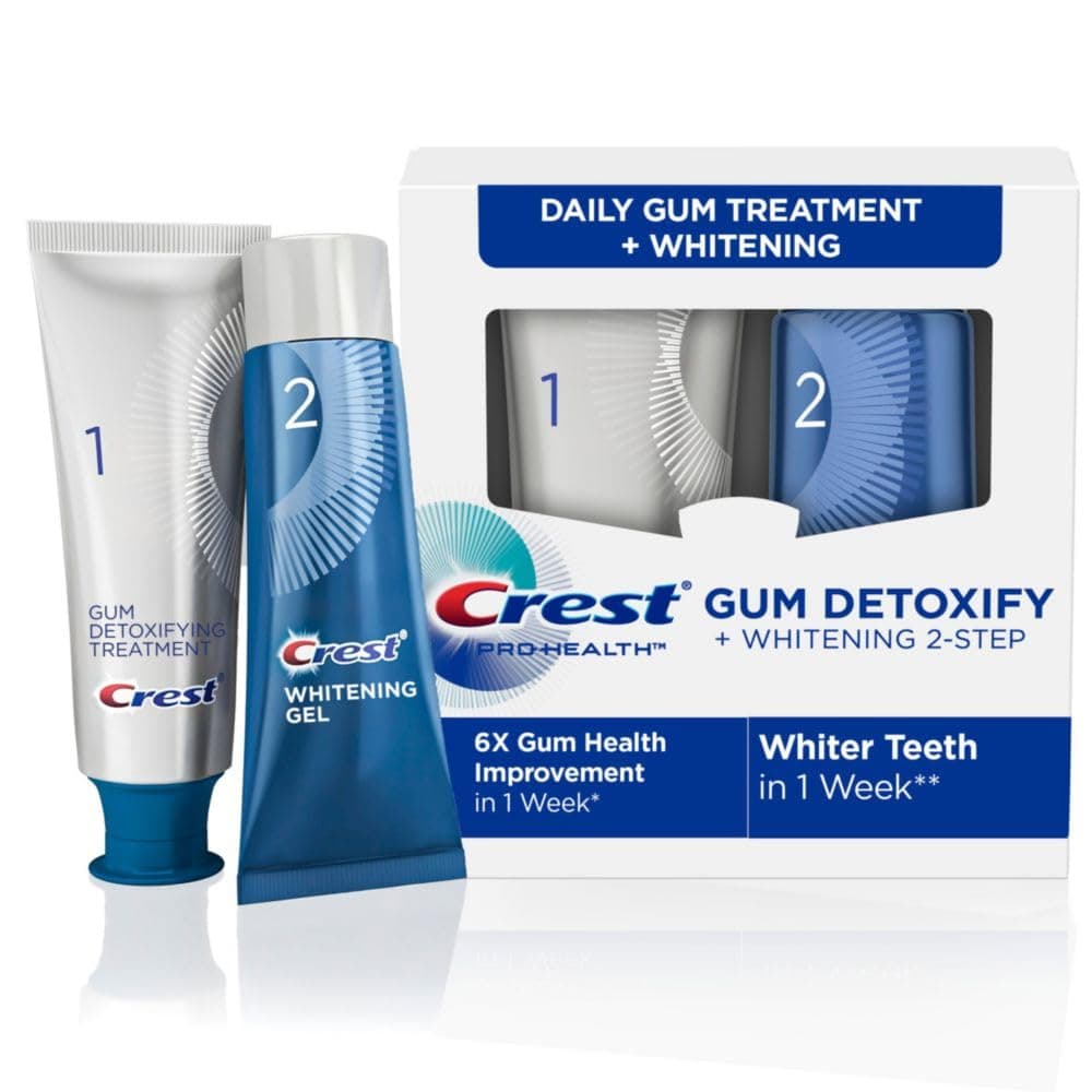 Pro-Health Gum Detoxify + Whitening Two- Step Toothpaste, 4.0 and 2.3 oz