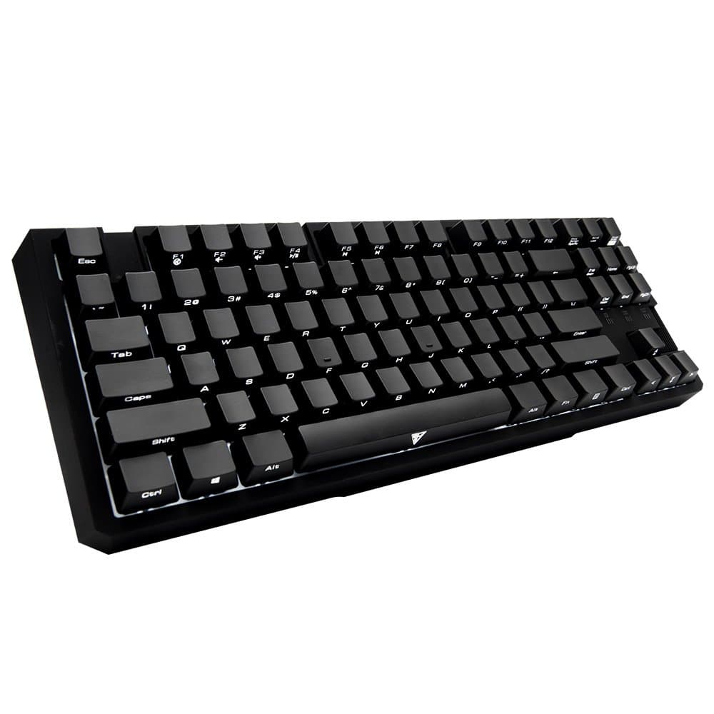iNSIST Fortress G55 Pro 87 Keys Mechanical Gaming Esports Keyboard, Cherry MX Red Switches, White Backlit