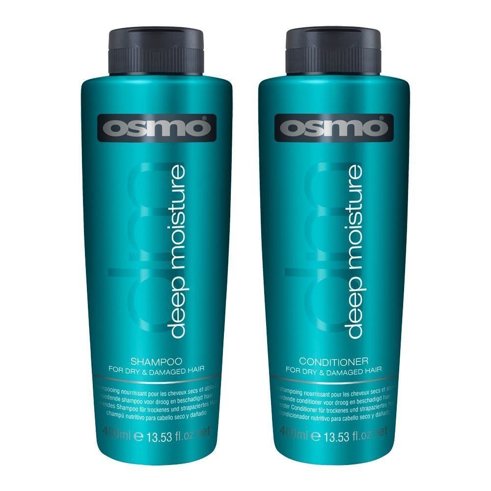 Deep Moisture Hair Shampoo & Conditioner 400ml Professional Home & Salon