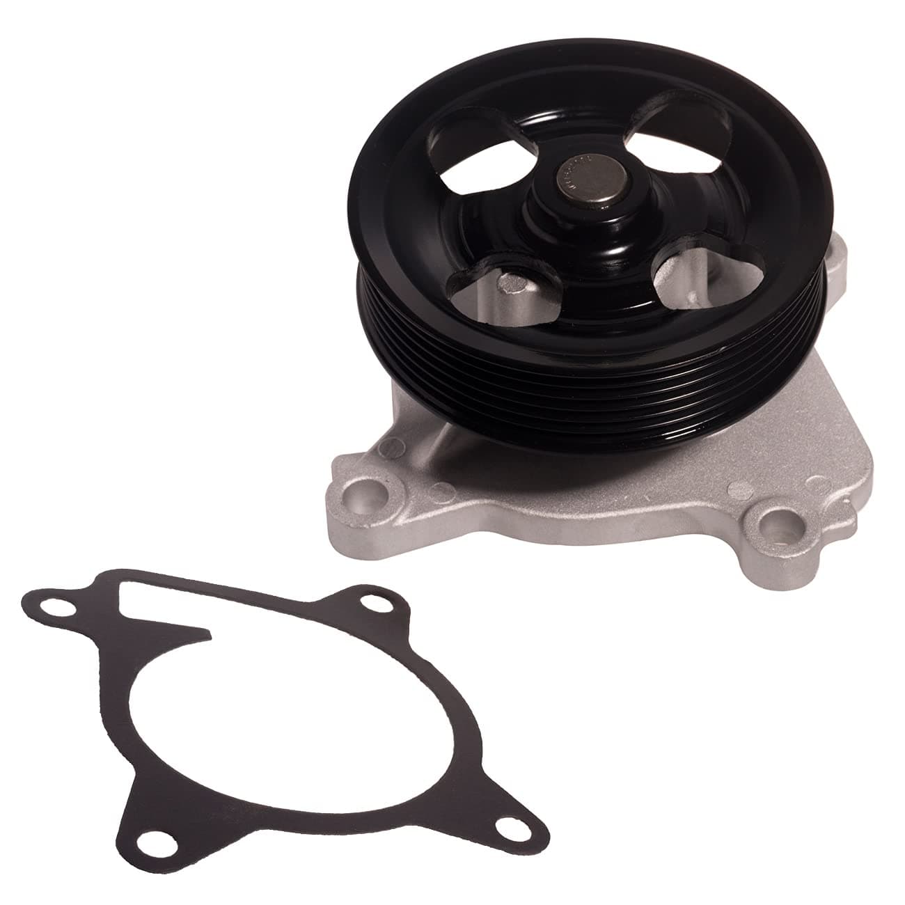 TUCAREST AW7174 Professional Water Pump Kit w/Gasket (For 2.5L L4) Compatible With 2014-2018 Ni-ssan Altima, 2016 Murano, 14-15 Pathfinder, 14 15 16 17 18 19 20 Rogue /2014-2017 In-finiti QX60
