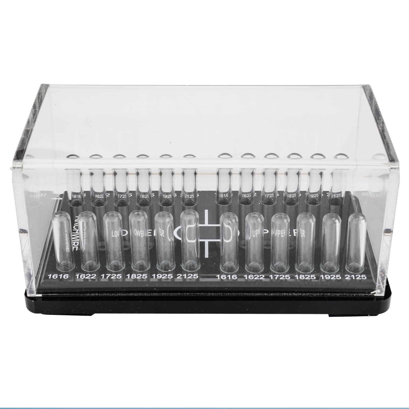 - ANNWAH Dental Acrylic Archwire Organizer-Orthodontic Wire Box with Lid for Dental Clinic Arrange and Store Orthodontic Arch Wires Use(Square)