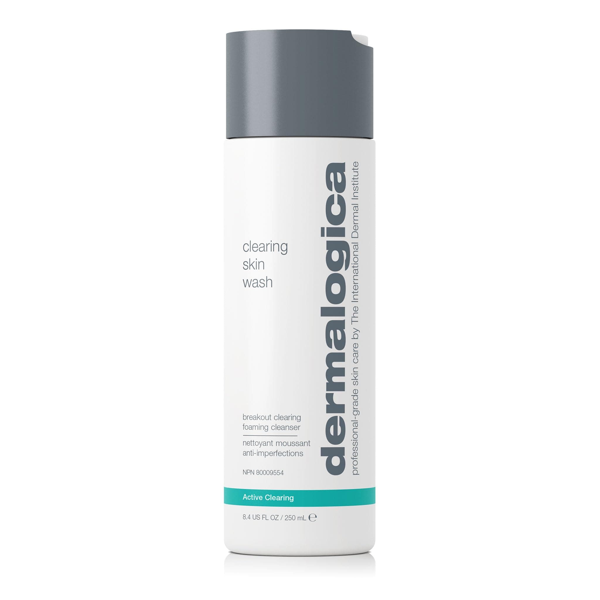 - Dermalogica Clearing Skin Wash - Anti-Aging Acne Face Wash - Natural Breakout Clearing Foam with Salicylic Acid and Tea Tree Oil