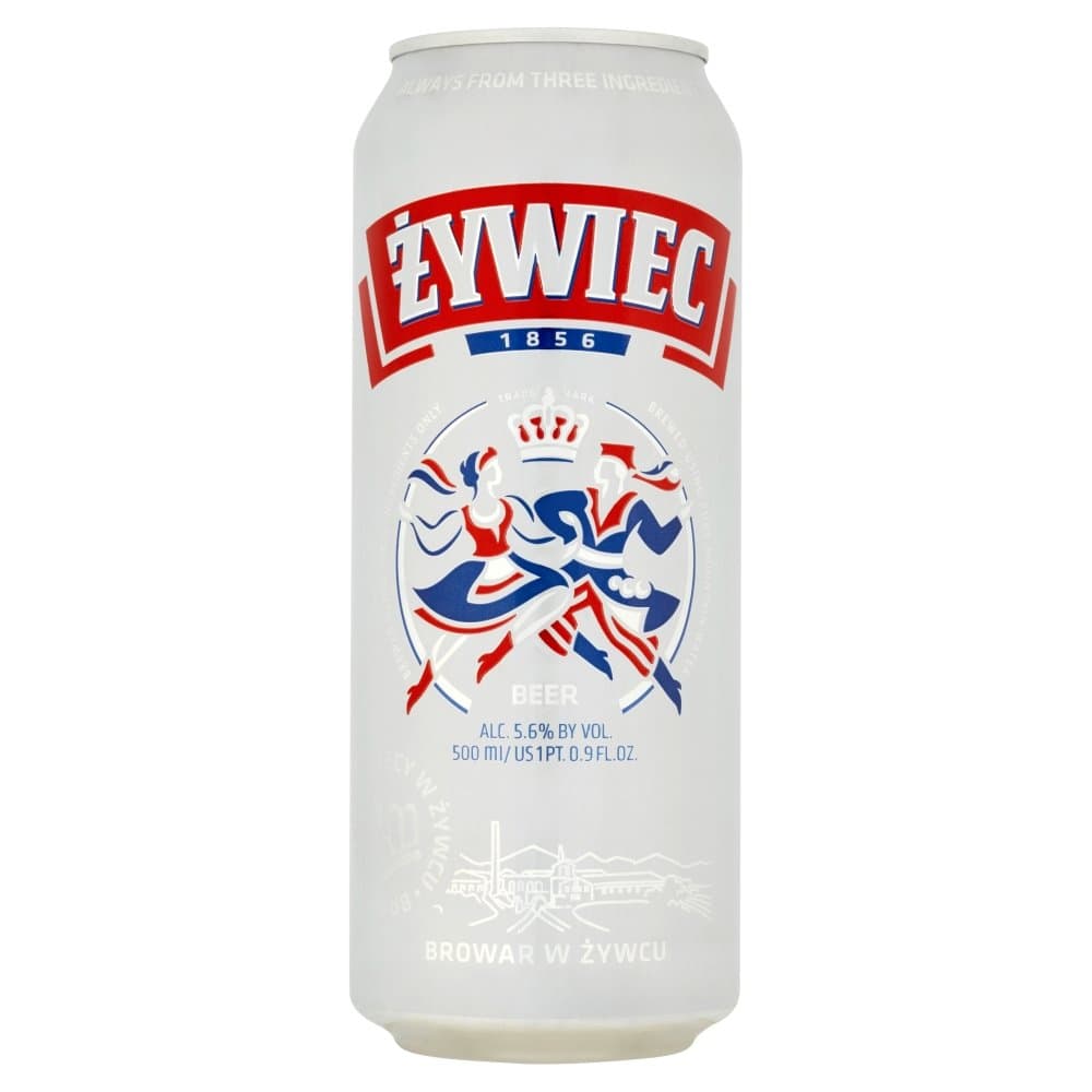 Żywiec Original Lager, 500 ml, Pack of 24