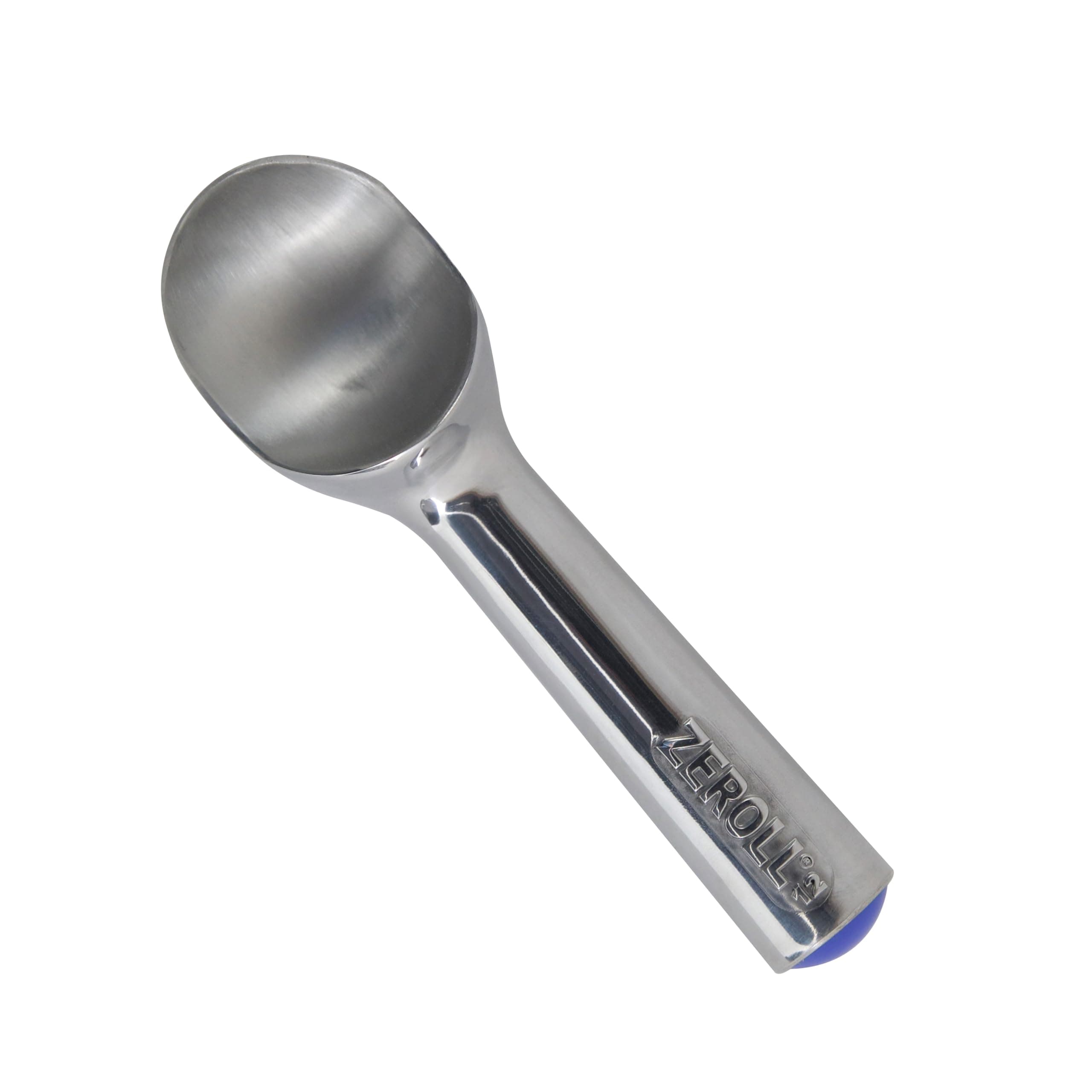 Zeroll 1012 Original Ice Cream Easy Scoop with Unique Liquid Filled Heat Conductive Handle Simple One Piece Aluminum Design Easy Release 24 Scoops per Gallon, 3-Ounce, Silver
