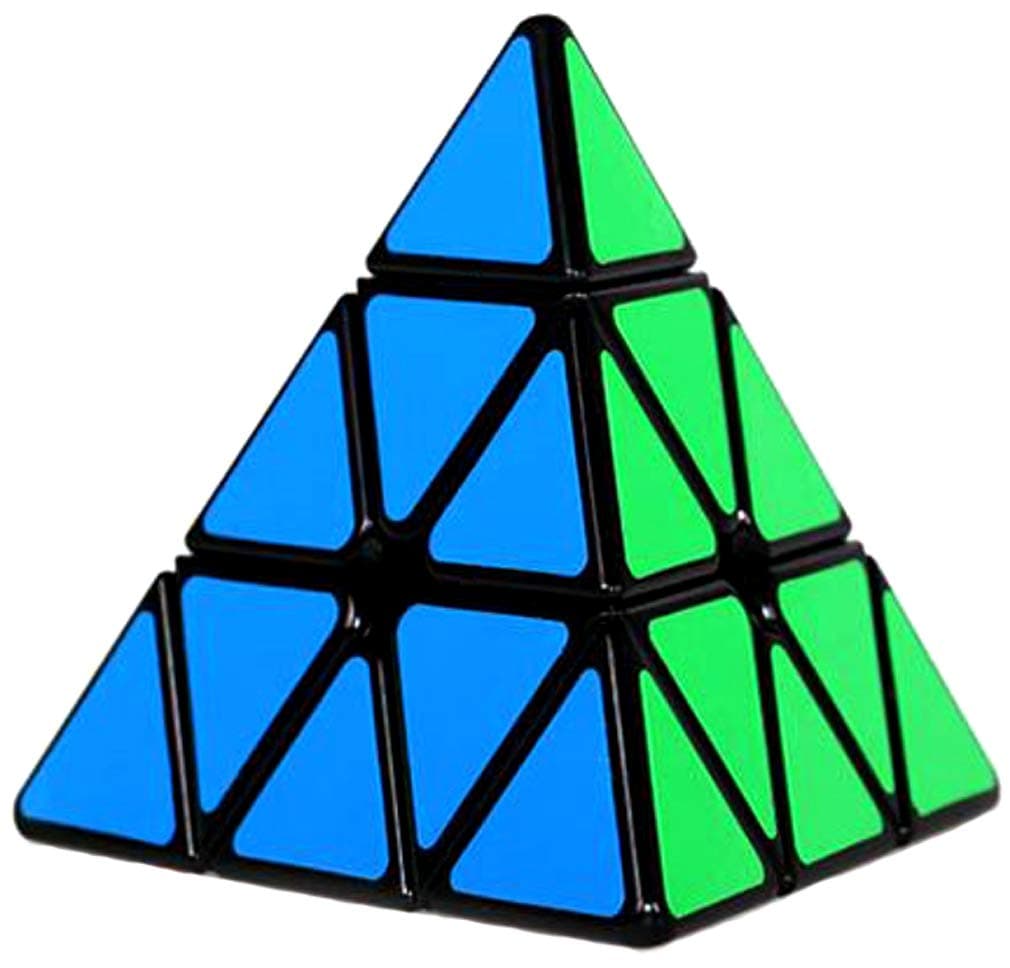 TANCH MYWH Pyramid Speed Cube 3X3X3 Triangle Magic Cube Puzzle for Kids Adults