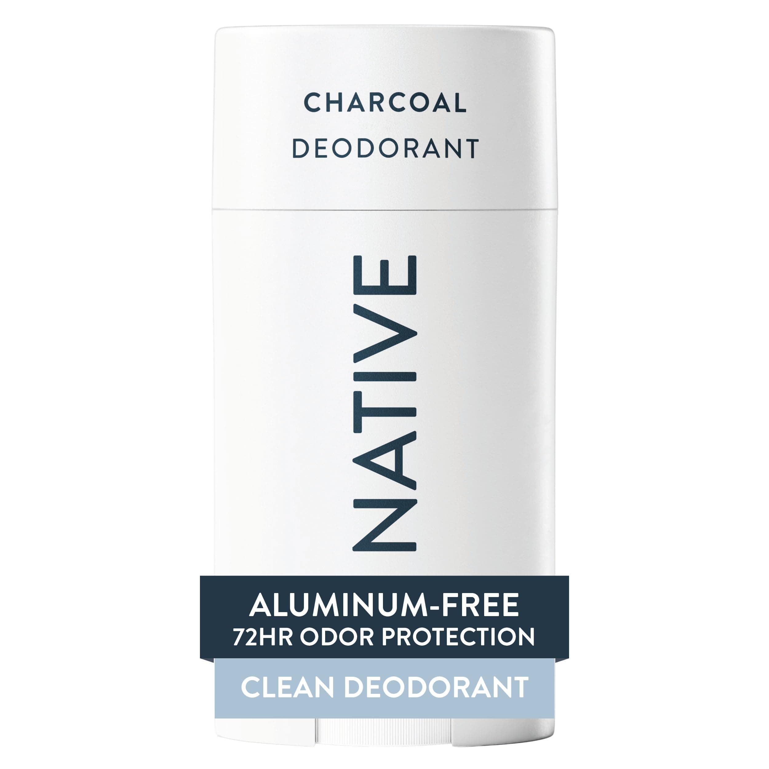 Native Deodorant Contains Naturally Derived Ingredients, 72 Hour Odor Control, Deodorant for Women and Men, Aluminum Free, Charcoal 2.65oz