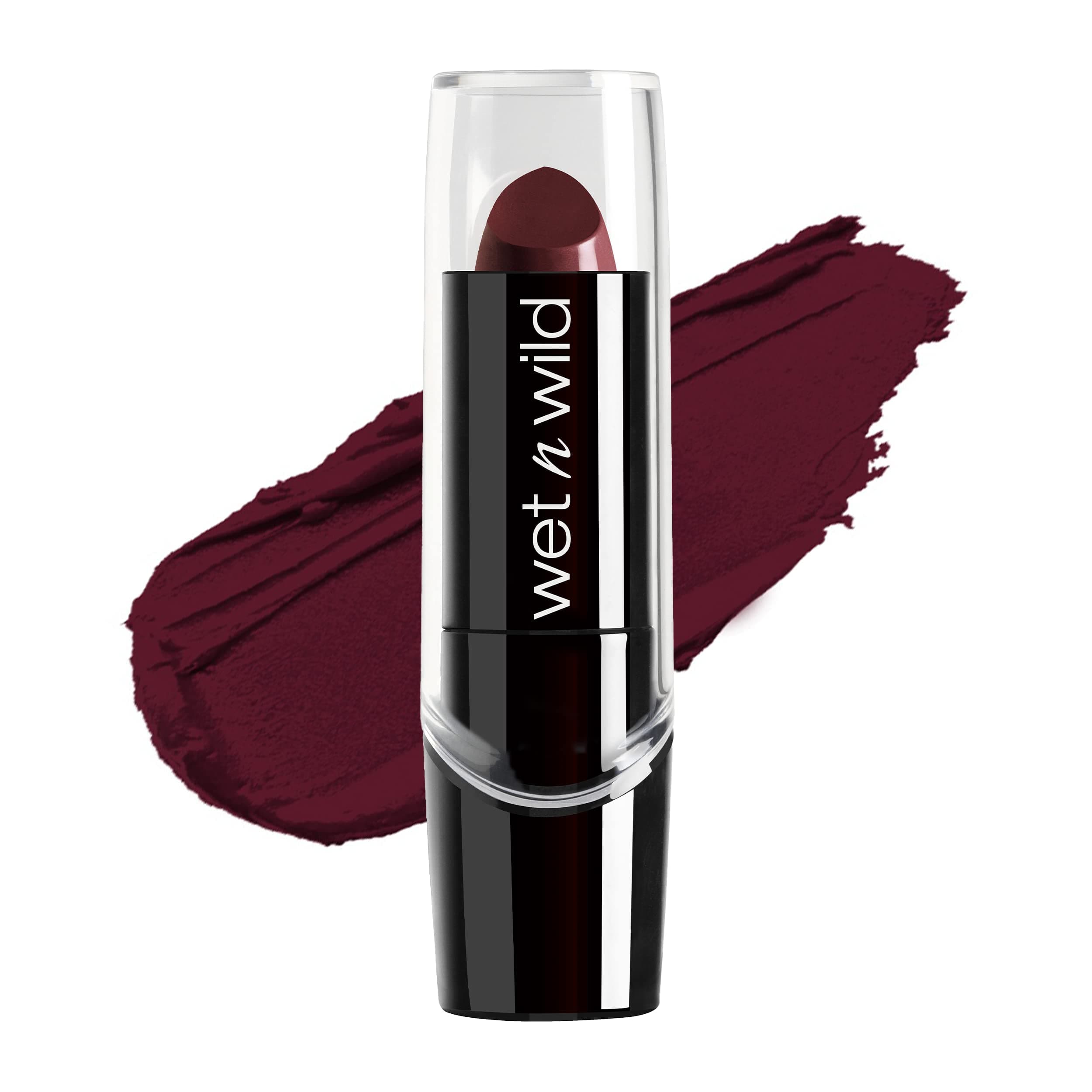Wet n' Wild Silk Finish Lipstick 508A Black Orchid