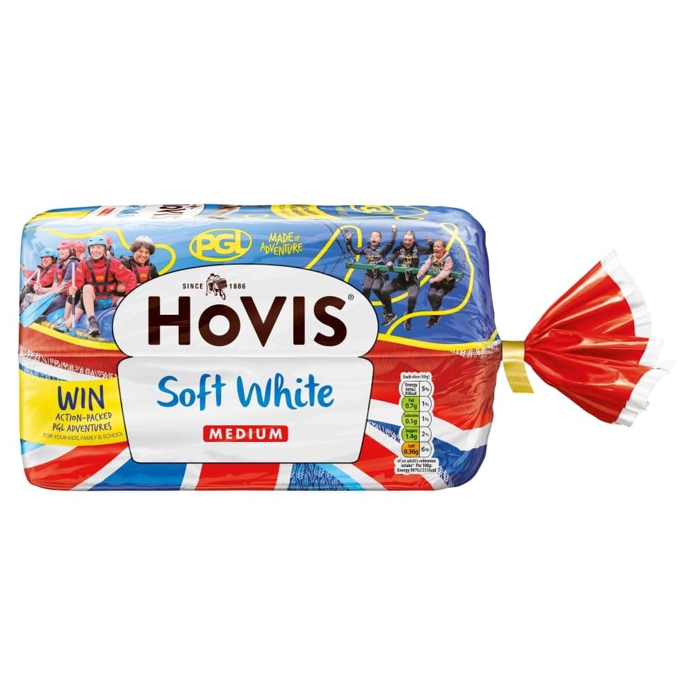 Hovis Medium Soft White Bread, 800g