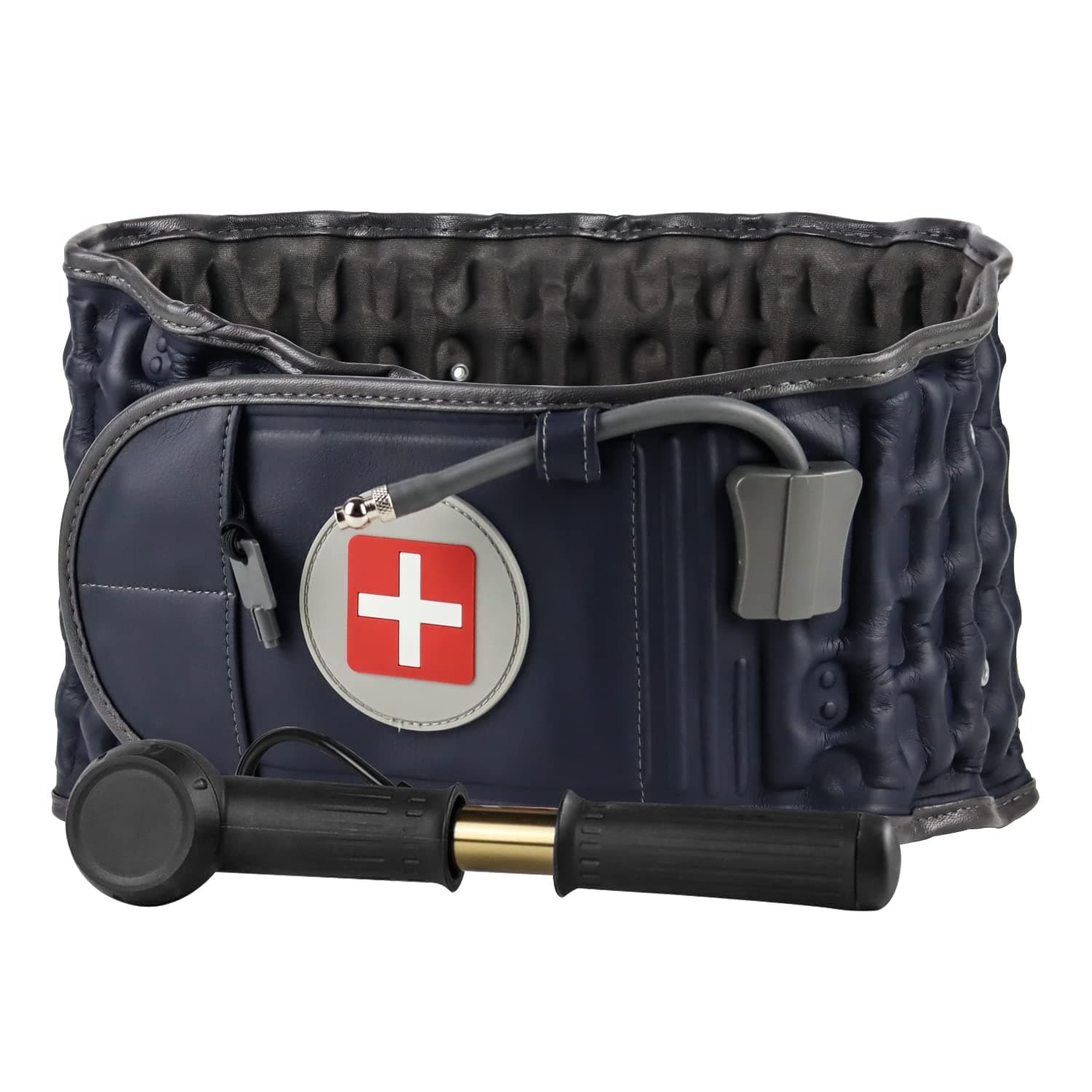 Back Pain Belt Inflatable Lumbar Support for Lower Back Pain Relief Decompression Belt Spinal Traction Device, One Size Fits 29-49 Waist