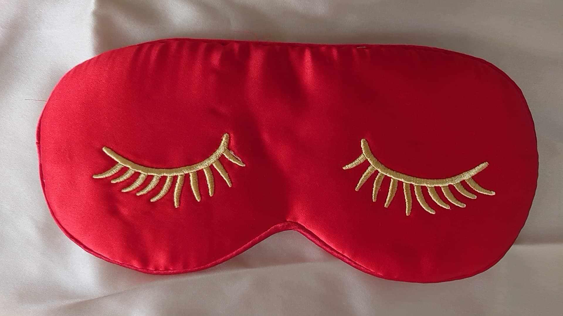 100% Natural Silk Sleep Mask/Eye Mask with2 Adjustable Straps