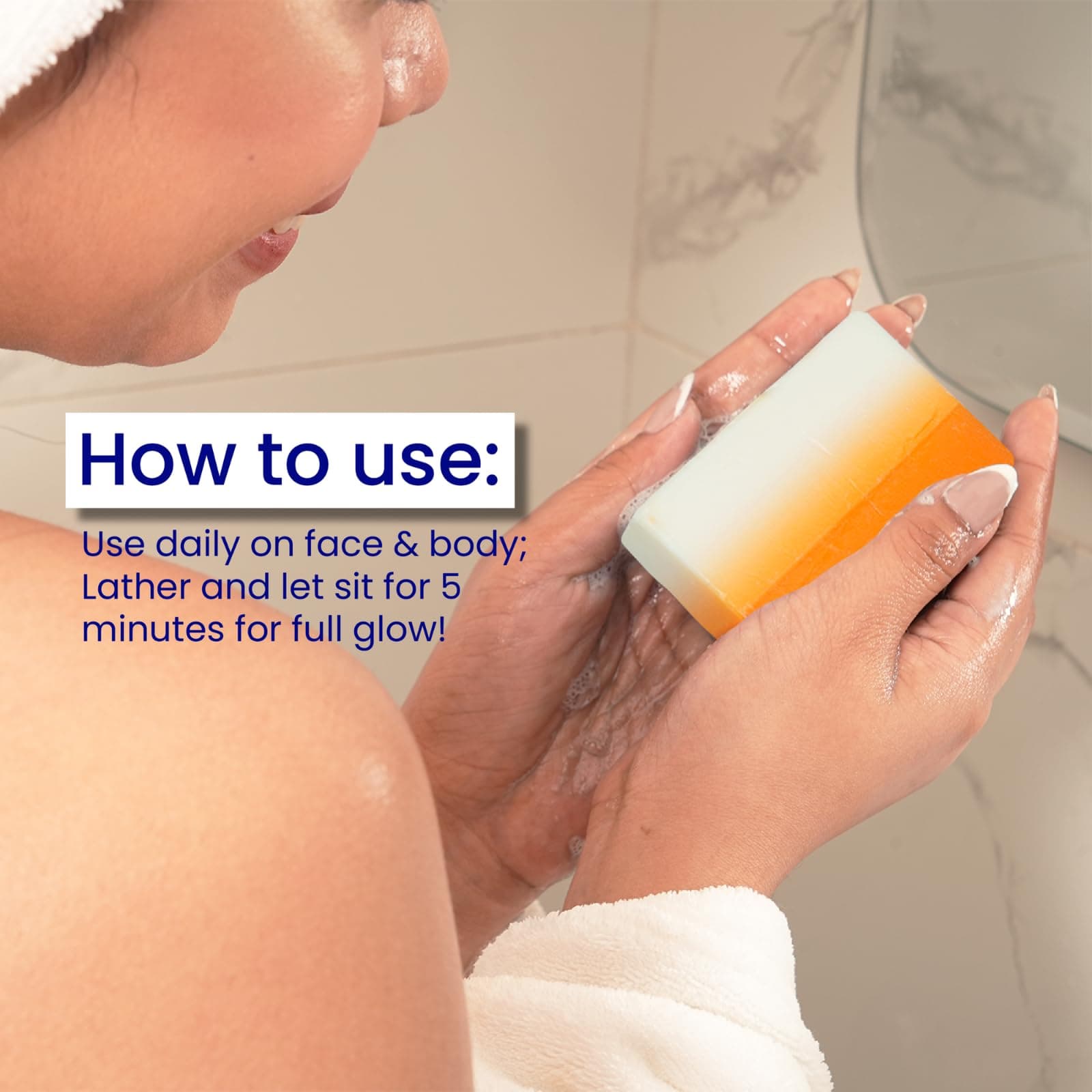 Skin Science - Original double soap with glutathione and kojic acid: for flawless and radiant skin (5 bars)