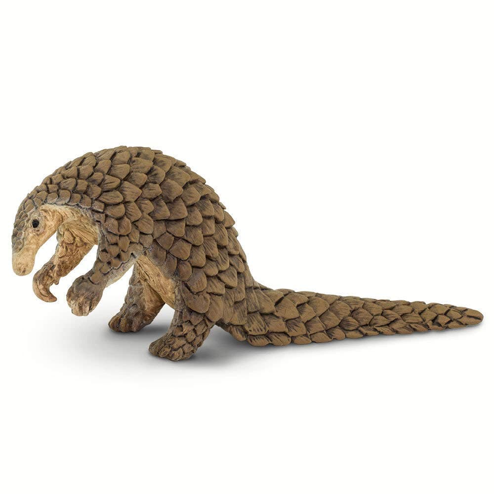 Pangolin Figurine - Realistic 7" Model Figure - Educational Toy for Boys, Girls, and Kids Ages 3+.