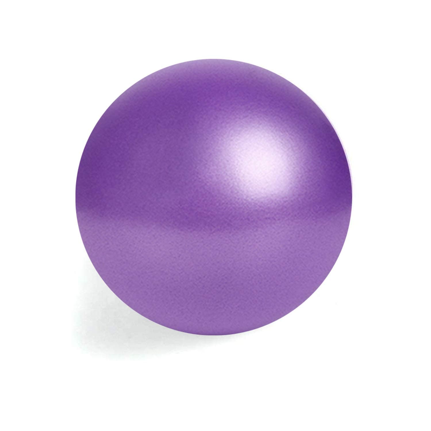 Vizuioer nononfish Mini Exercise Barre Ball for Yoga,Pilates,Stability Exercise Training Gym Anti Burst and Slip Resistant Balls with Inflatable Straw (Purple)