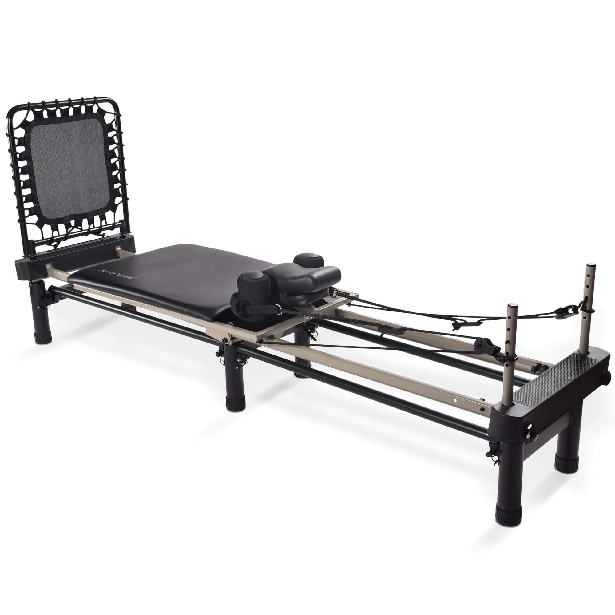 AeroPilates Reformer Home Workout Equipment, Pilates Machine w/Resistance