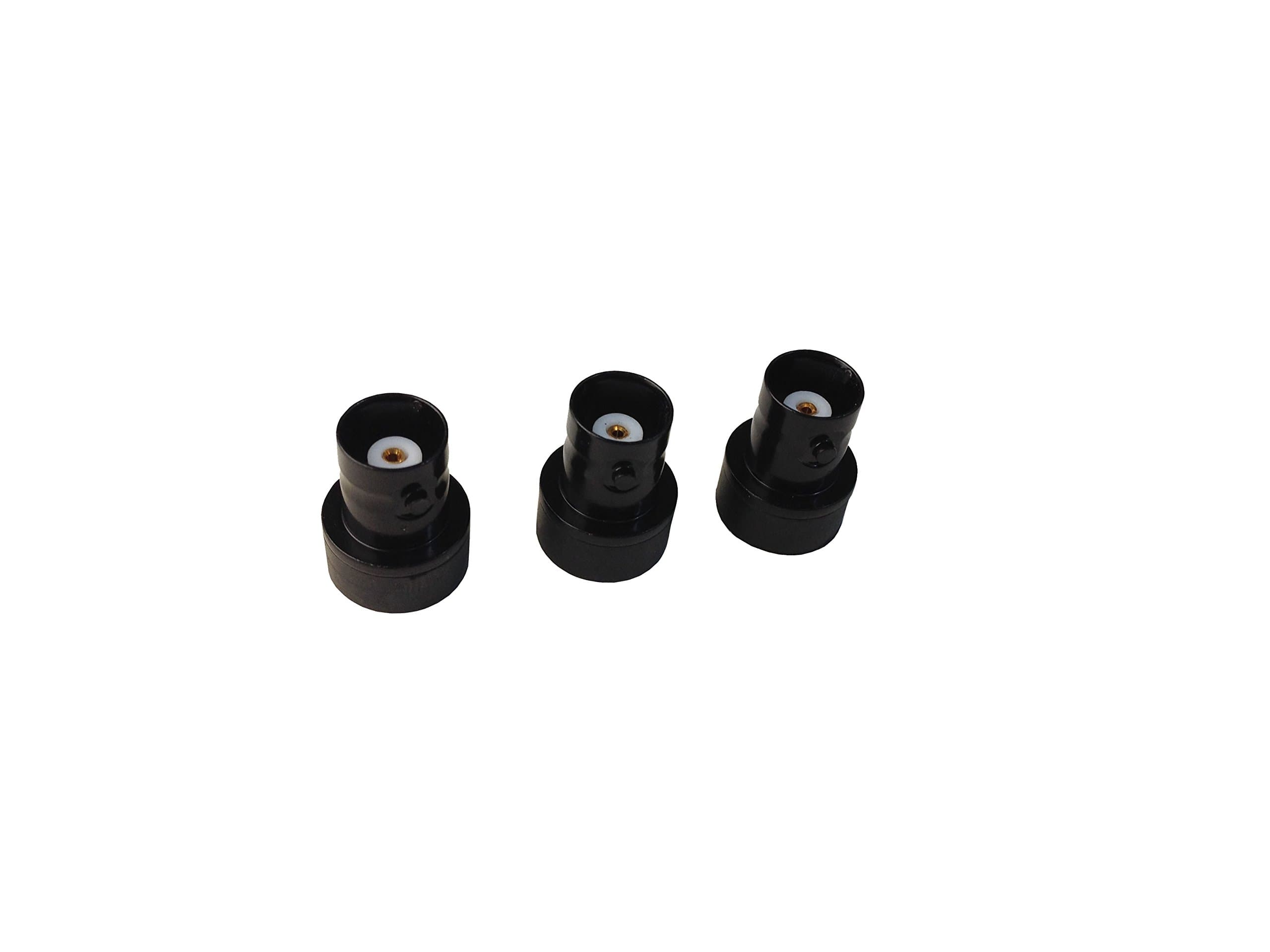 AnteennaTW-BNCJ-SMAP (3 PACKS) BNC Female To SMA MALE Adaptor Connecotr is suit for Ham Handheld antenna BNC Male