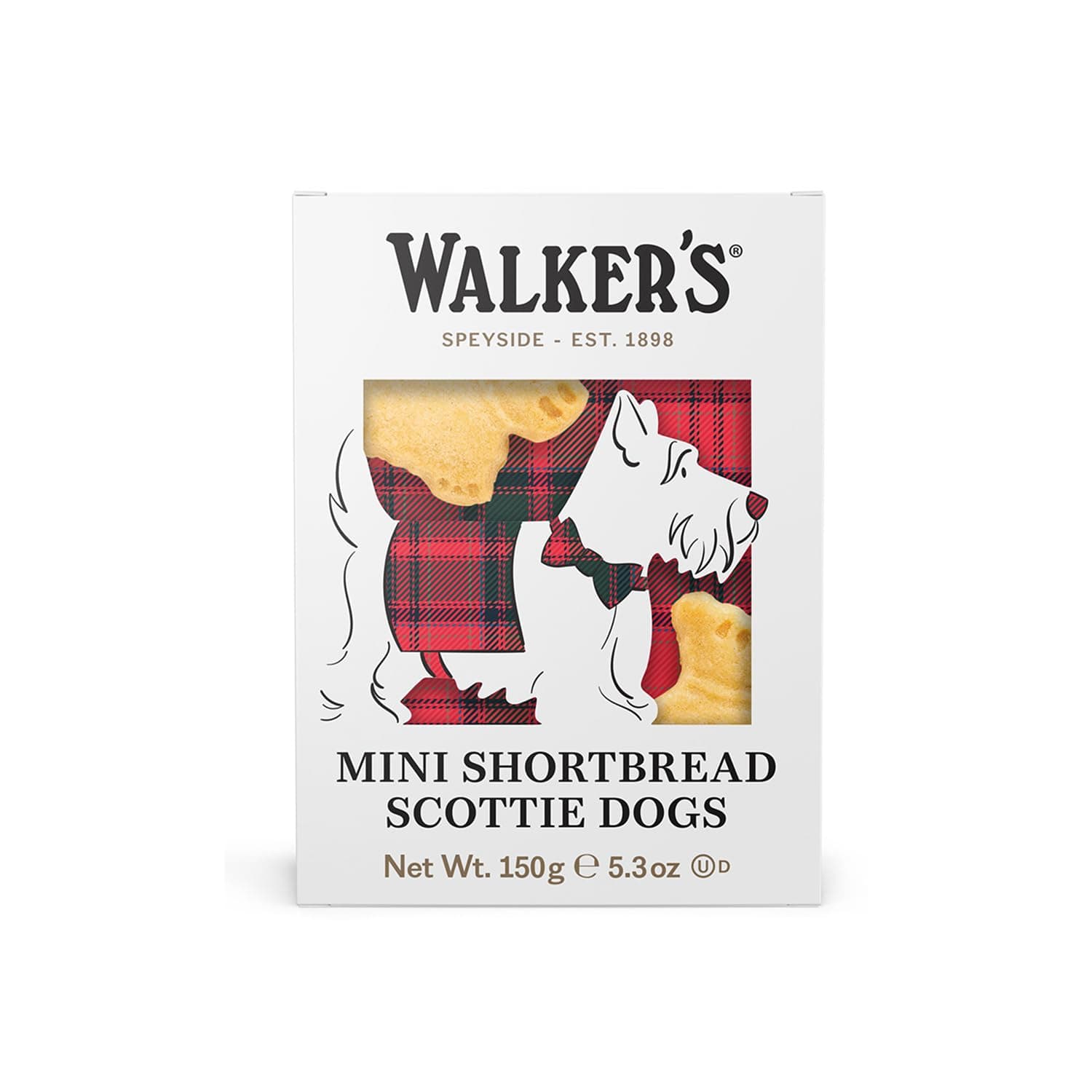 Mini Scottie Dog Shaped Shortbread