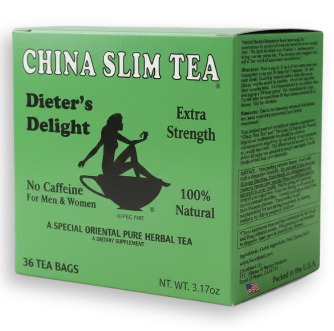 the teapot company China Slim Tea Dieter's Delight 36 Tea Bags NET WT 3.17 OZ (90 g)