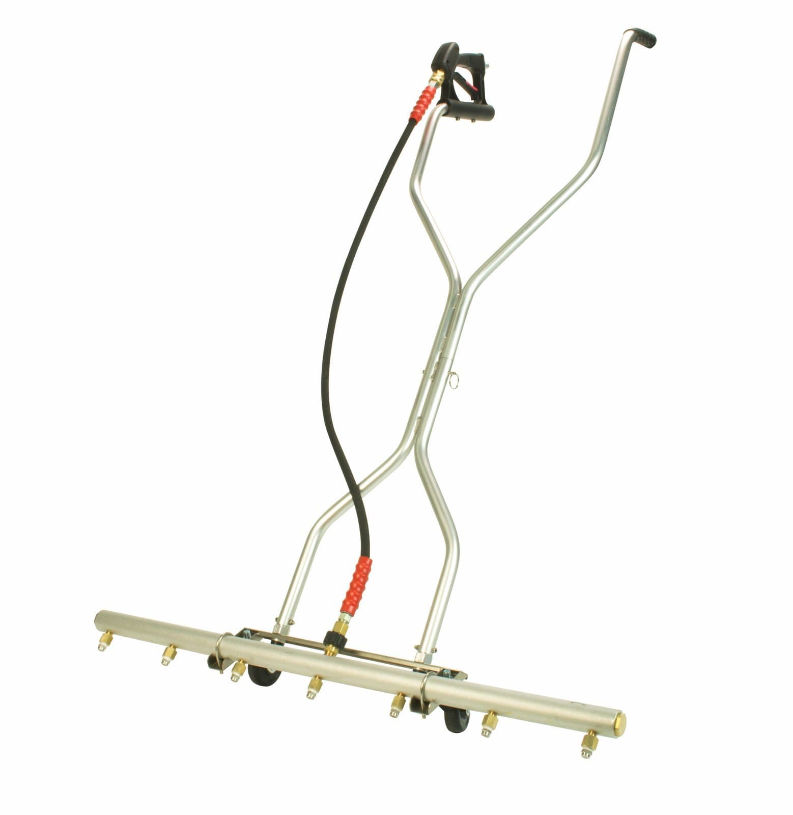 Erie Tools 39" Surface Cleaner Water Broom for Hot and Cold Water Pressure Washer 7 Nozzles Gun Wand Hose Coupler